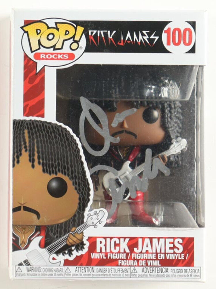 Dave Chappelle Signed Rick James Funko POP! #100 Authentic COA with Protector