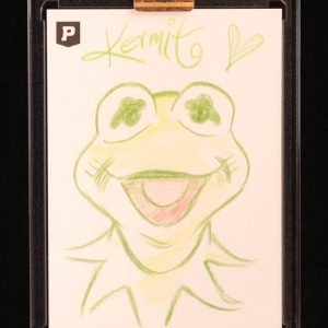 Kermit the Frog | The Muppets | Original Art Sketch Card by Guy Gilchrist 1/1