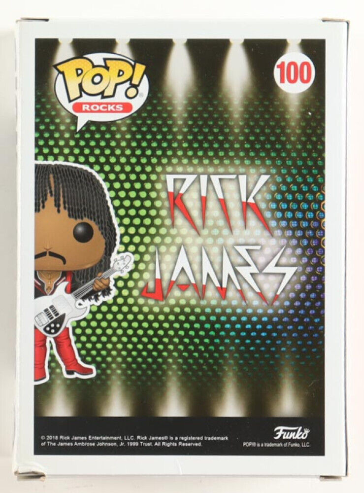 Dave Chappelle Signed Rick James Funko POP! #100 Authentic COA with Protector