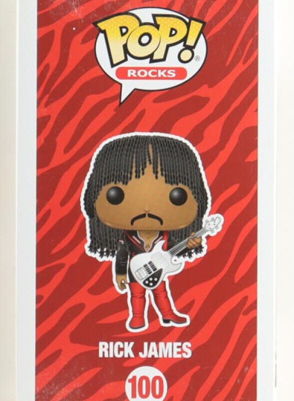 Dave Chappelle Signed Rick James Funko POP! #100 Authentic COA with Protector