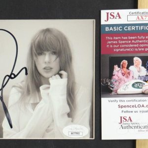 Taylor Swift The Tortured Poets Department CD Signed JSA COA Custom Frame