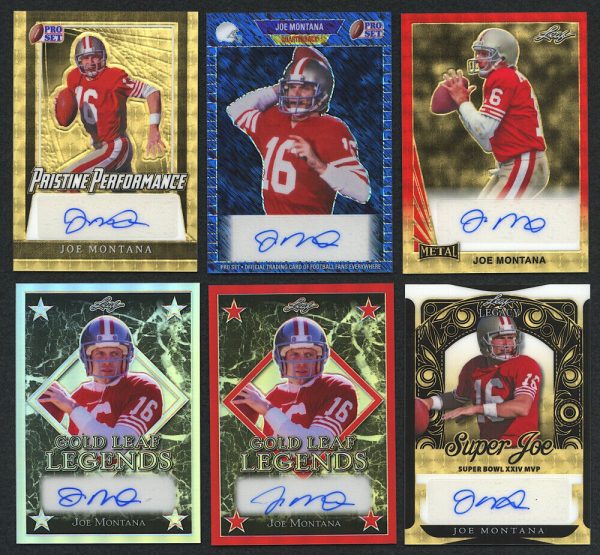 JOE MONTANA Mystery Sealed Pack 2024 Leaf Legacy #’d AUTOGRAPH Collection NINERS