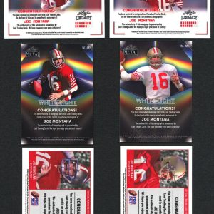 JOE MONTANA Mystery Sealed Pack 2024 Leaf Legacy #’d AUTOGRAPH Collection NINERS