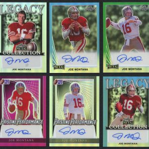 JOE MONTANA Mystery Sealed Pack 2024 Leaf Legacy #’d AUTOGRAPH Collection NINERS