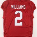 Ryan Williams Alabama Crimson Tide Custom Game Cut Jersey Signed XL JSA COA