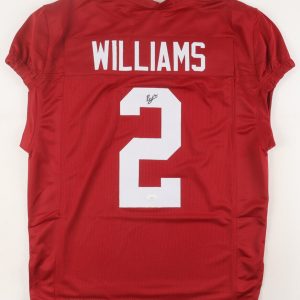 Ryan Williams Alabama Crimson Tide Custom Game Cut Jersey Signed XL JSA COA