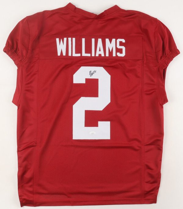 Ryan Williams Alabama Crimson Tide Custom Game Cut Jersey Signed XL JSA COA