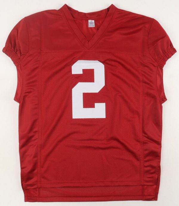 Ryan Williams Alabama Crimson Tide Custom Game Cut Jersey Signed XL JSA COA