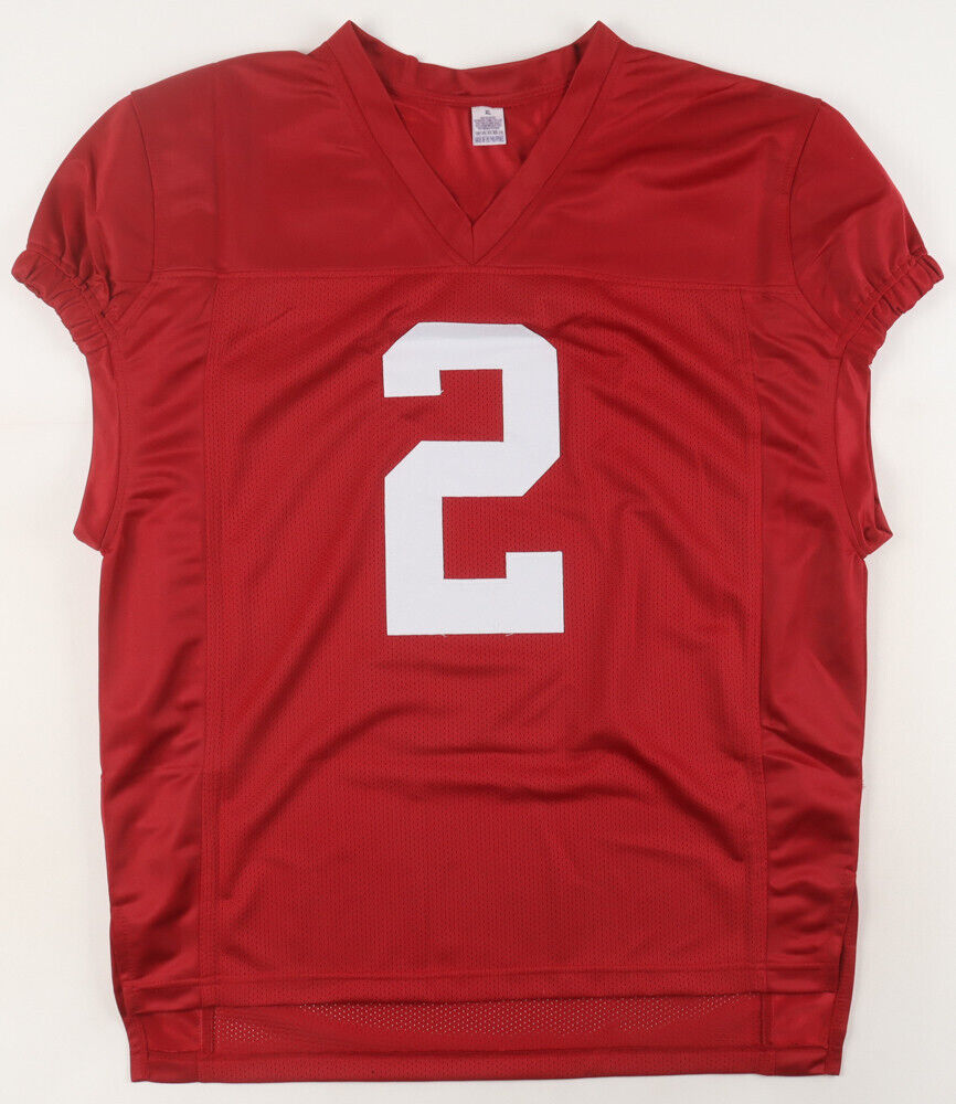 Ryan Williams Alabama Crimson Tide Custom Game Cut Jersey Signed XL JSA COA
