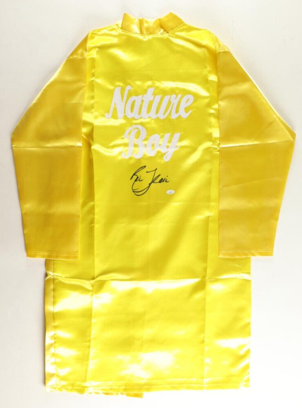 Ric Flair Signed Autographed Gold Nature Boy Wrestling Robe JSA COA WWE WWF