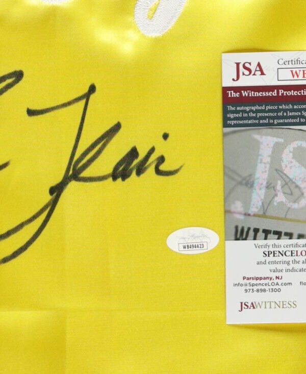 Ric Flair Signed Autographed Gold Nature Boy Wrestling Robe JSA COA WWE WWF