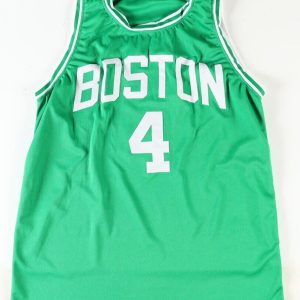 Jrue Holiday Autographed Green Boston Celtics Jersey Signed Beckett BAS COA XL