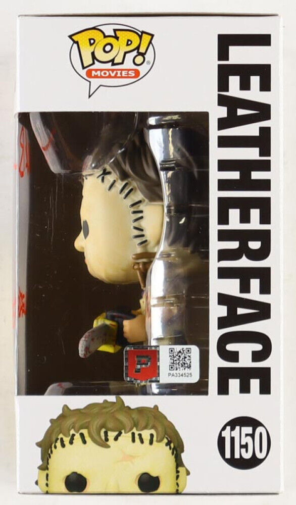 Mark Burnham Signed "The Texas Chainsaw Massacre" #1150 Leatherface Funko Pop!