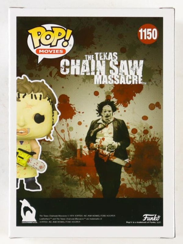 Mark Burnham Signed "The Texas Chainsaw Massacre" #1150 Leatherface Funko Pop!