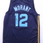 JA Morant Signed Memphis Grizzlies Custom Jersey PIA & JSA COA