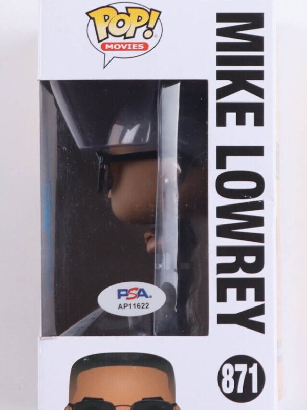 Will Smith Signed Bad Boys Mike Lowrey Vaulted Funko Pop! #871 With PSA COA