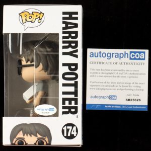 Daniel Radcliffe Signed Harry Potter Funko Pop 174 Autograph COA