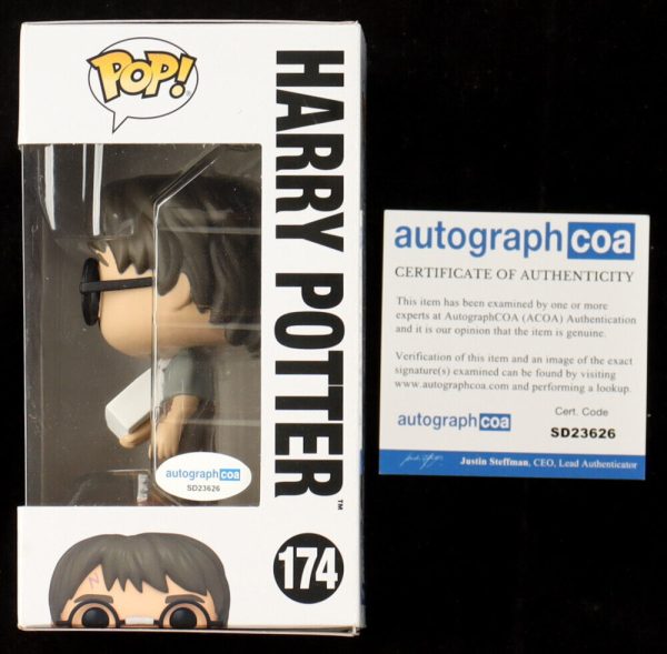 Daniel Radcliffe Signed Harry Potter Funko Pop 174 Autograph COA