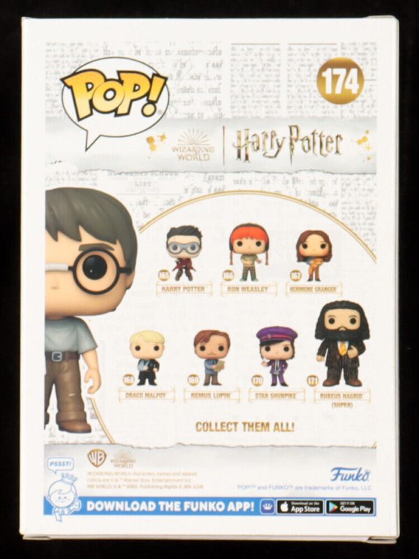 Daniel Radcliffe Signed Harry Potter Funko Pop 174 Autograph COA