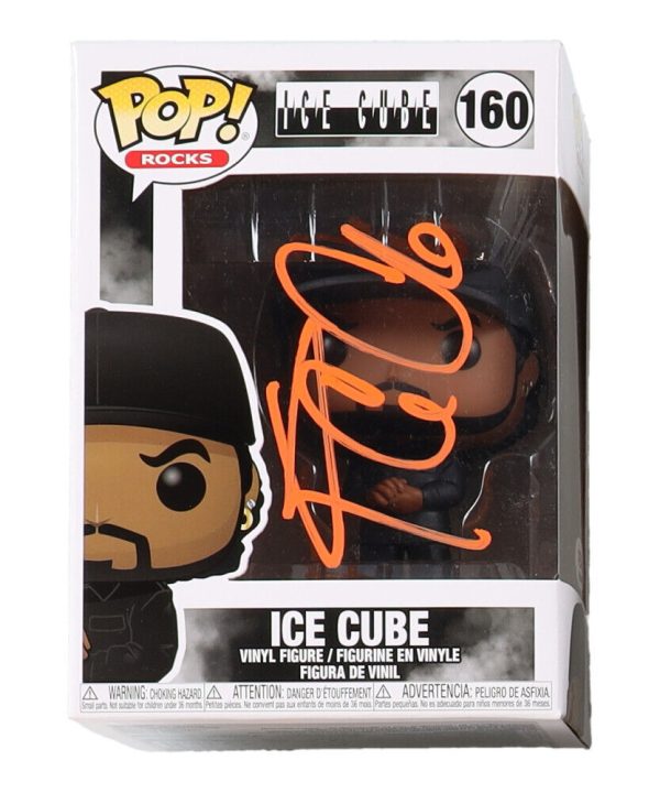 Ice Cube Signed Funko Pop #160 With Protector Beckett COA Authenticated