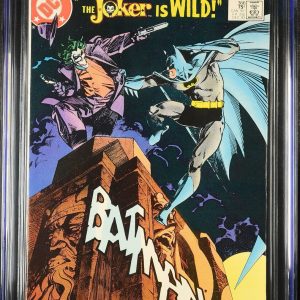 Batman #366 (CGC 8.5) WP 1st Jason Todd in Robin Costume Joker appear DC 1983