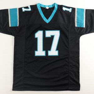 Xavier Legette Carolina Panthers Signed Custom Black Jersey- Beckett COA