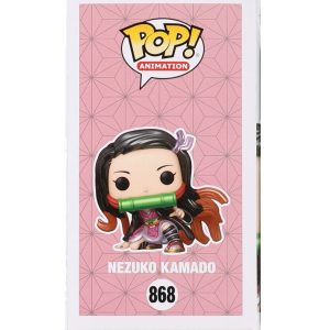 ABBY TROTT SIGNED AUTOGRAPHED DEMON SLAYER NEZUKO KAMADO 868 FUNKO POP JSA COA