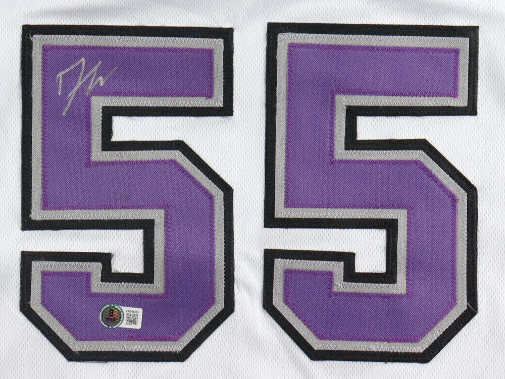Jason Williams Autographed/Signed Jersey Sacramento Kings Beckett Sticker COA