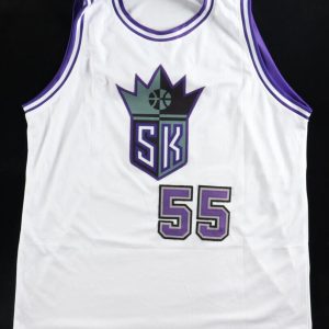 Jason Williams Autographed/Signed Jersey Sacramento Kings Beckett Sticker COA
