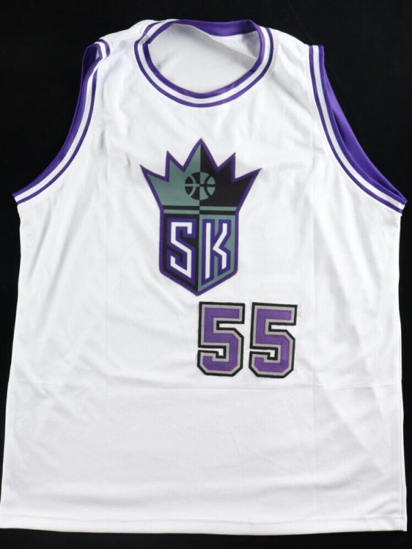 Jason Williams Autographed/Signed Jersey Sacramento Kings Beckett Sticker COA