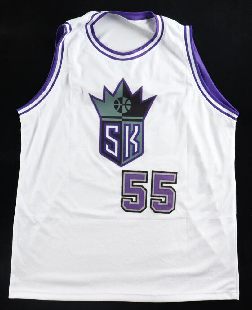 Jason Williams Autographed/Signed Jersey Sacramento Kings Beckett Sticker COA