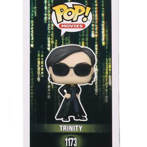 Funko Pop! Vinyl: The Matrix - Trinity #1173 Signed By Carrie-Ann Moss With JSA