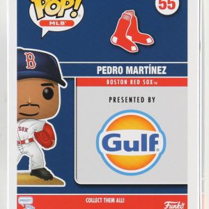 PEDRO MARTINEZ Signed Stadium Giveaway Funko POP! Baseball #55 Soft Case JSA COA