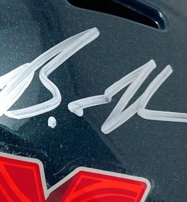 Brandon Graham Signed Eagles Super Bowl LIX Full-Size Speed Helmet Beckett
