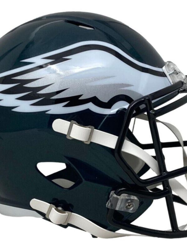 Brandon Graham Signed Eagles Super Bowl LIX Full-Size Speed Helmet Beckett