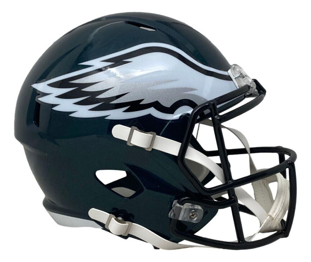 Brandon Graham Signed Eagles Super Bowl LIX Full-Size Speed Helmet Beckett