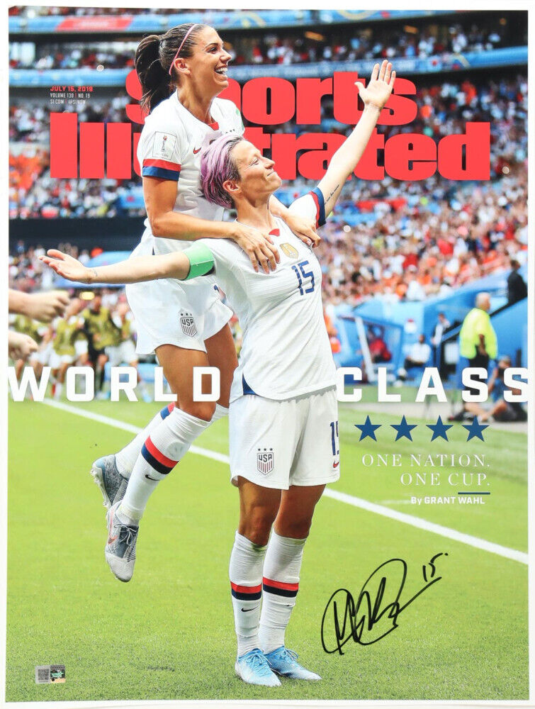 Megan Rapinoe Signed Team USA 16x21 Photo (New England Picture)