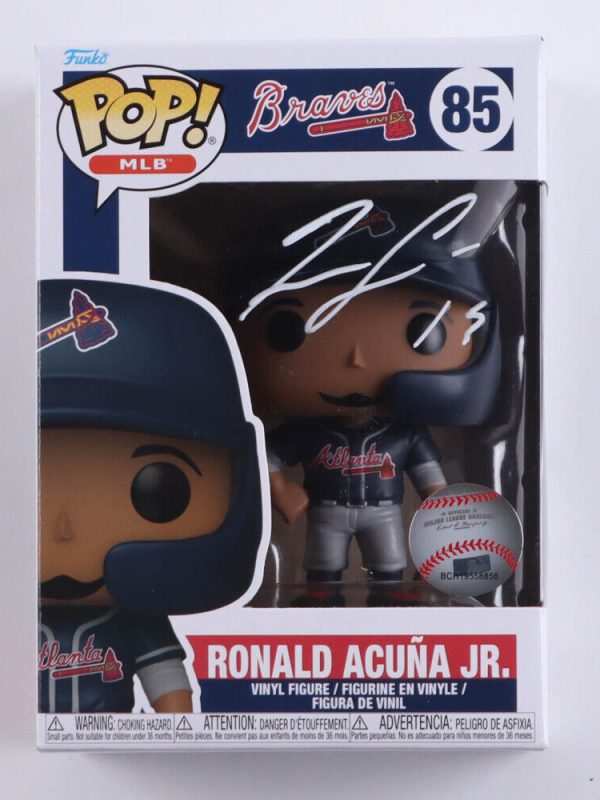 Ronald Acuna Jr. Signed Autograped Funko POP #85 JSA COA Atlanta Braves