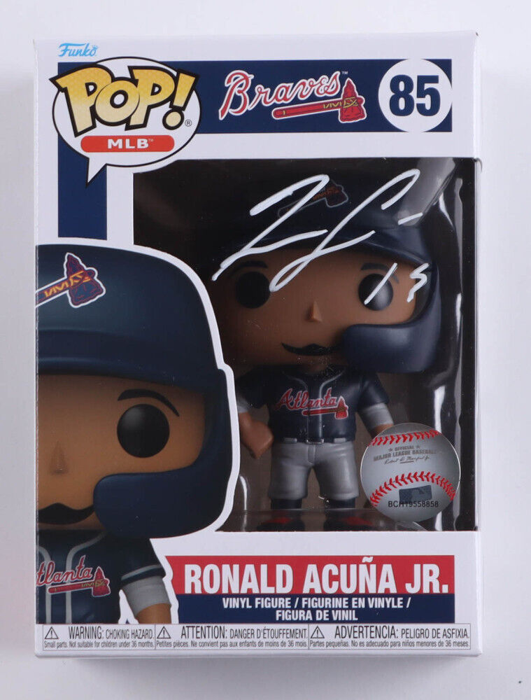 Ronald Acuna Jr. Signed Autograped Funko POP #85 JSA COA Atlanta Braves