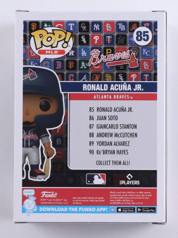 Ronald Acuna Jr. Signed Autograped Funko POP #85 JSA COA Atlanta Braves