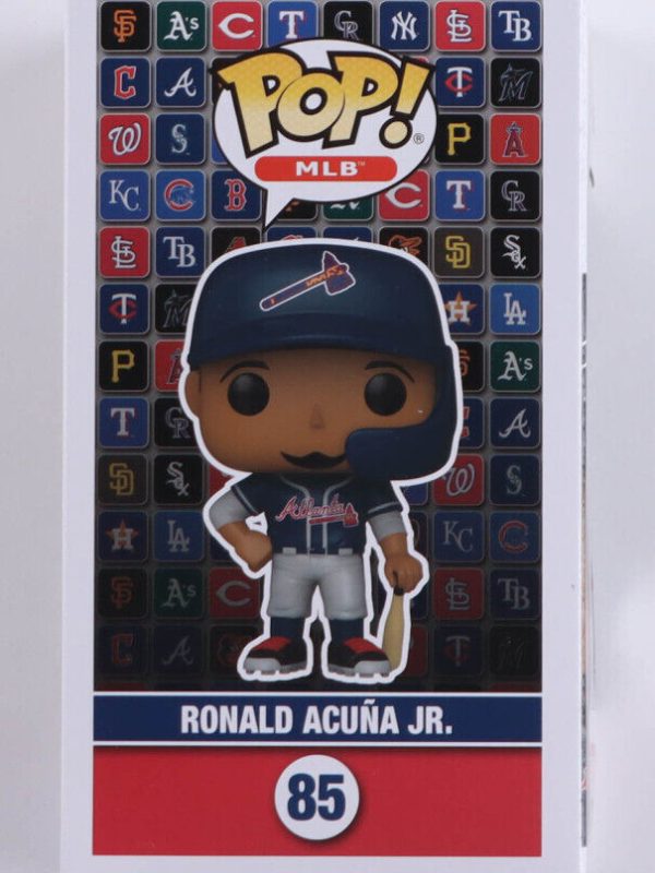 Ronald Acuna Jr. Signed Autograped Funko POP #85 JSA COA Atlanta Braves