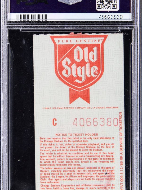 1991 MICHAEL JORDAN NBA Finals Game 2 Bulls Lakers "The Move" TICKET STUB PSA 2