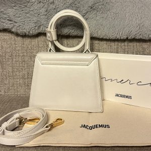Jacquemus Le grand Chiquito Top Handle Bag Ivory