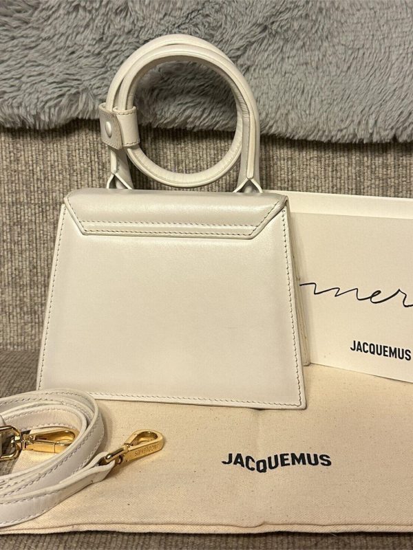 Jacquemus Le grand Chiquito Top Handle Bag Ivory