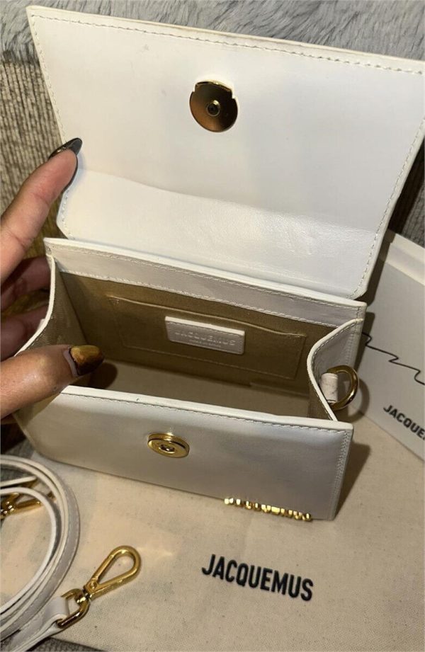 Jacquemus Le grand Chiquito Top Handle Bag Ivory