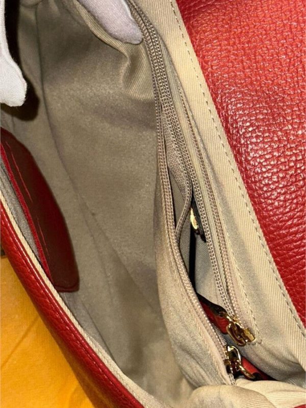 Valentino By Mario Valentino Red Bag with complete accessories and Dust Bag