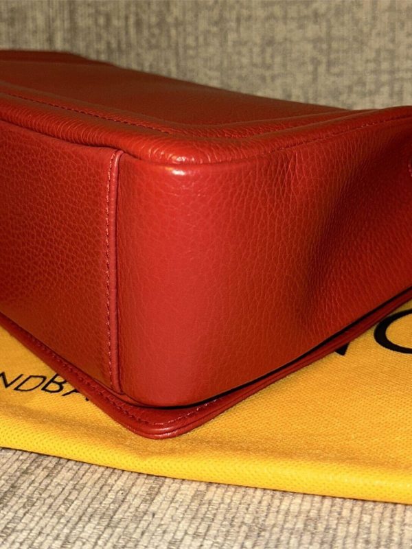 Valentino By Mario Valentino Red Bag with complete accessories and Dust Bag