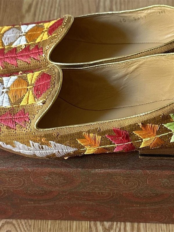 ETRO VERO CUOIO LOAFER FLAT SHOES SIZE 40 WITH BOX
