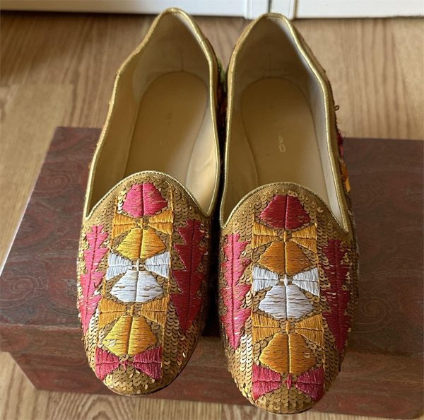 ETRO VERO CUOIO LOAFER FLAT SHOES SIZE 40 WITH BOX