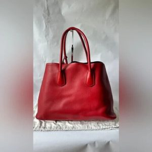 PRADA Re Edition 1995 Leather Red Bag